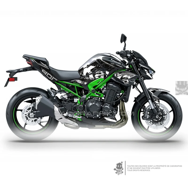 KIT DÉCO KAWASAKI Z900 GRUNGE - WI