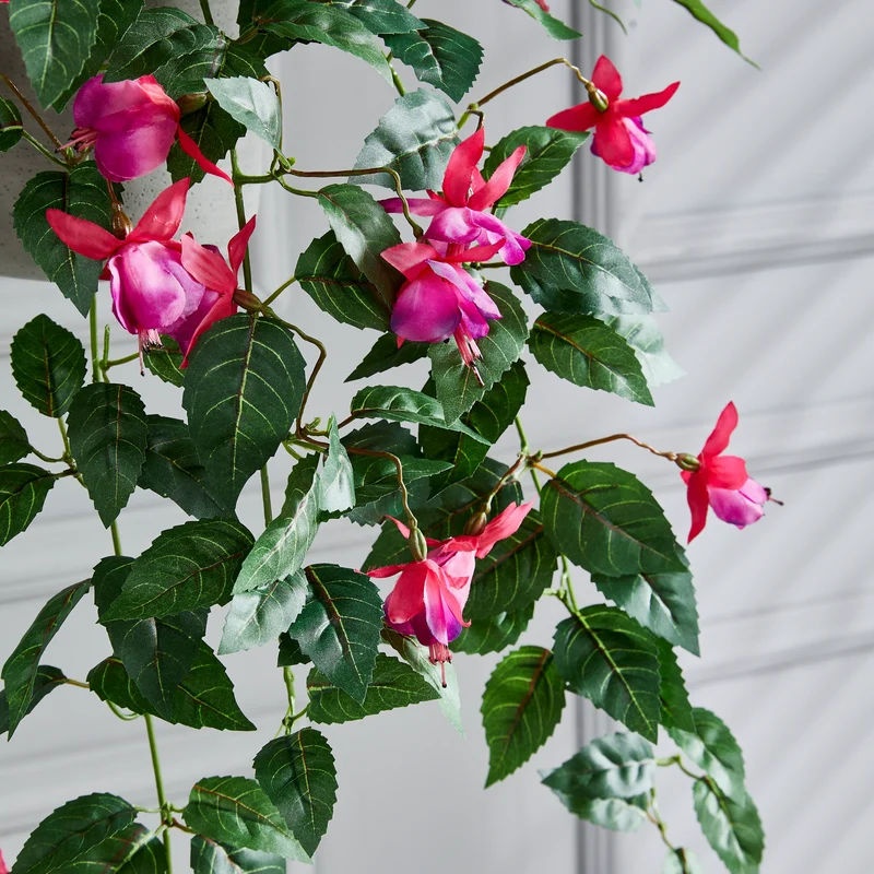 Künstlicher Hänge-Fuchsie – Ignatia | 80 cm