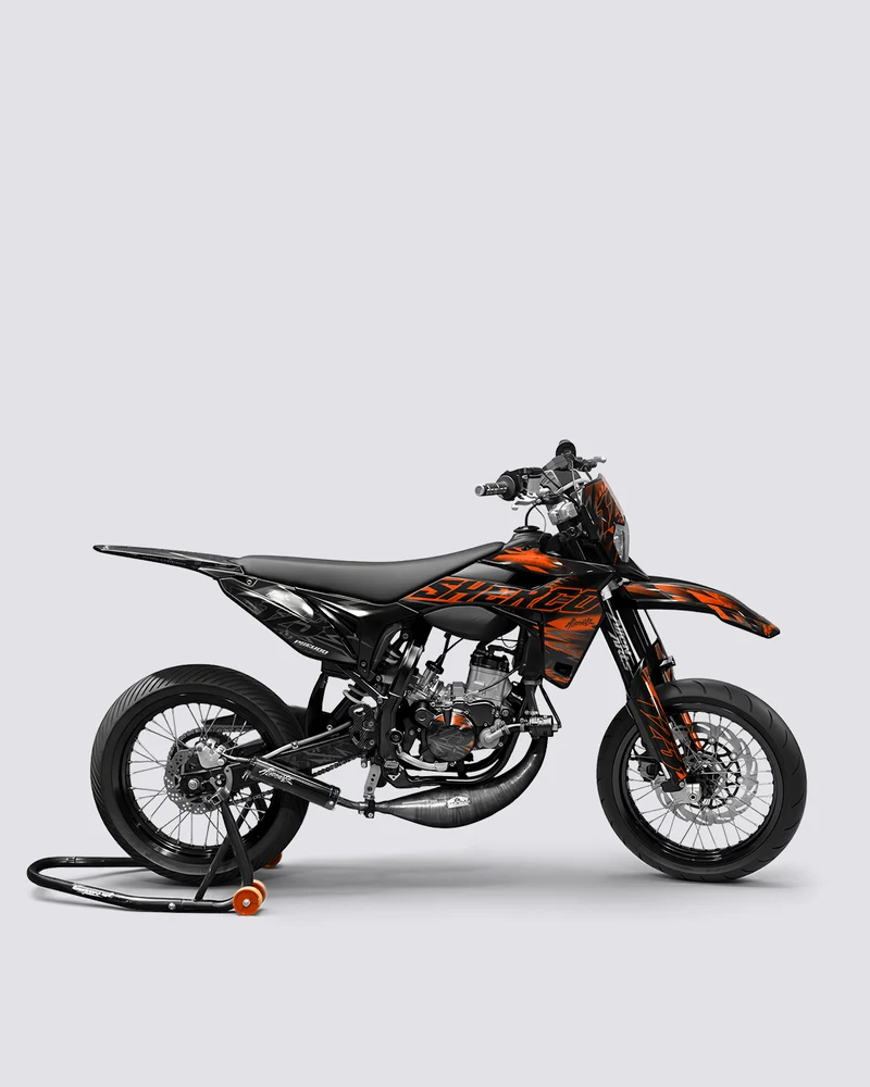 NEMESIS - Kit deco SHERCO 50cc - Orange