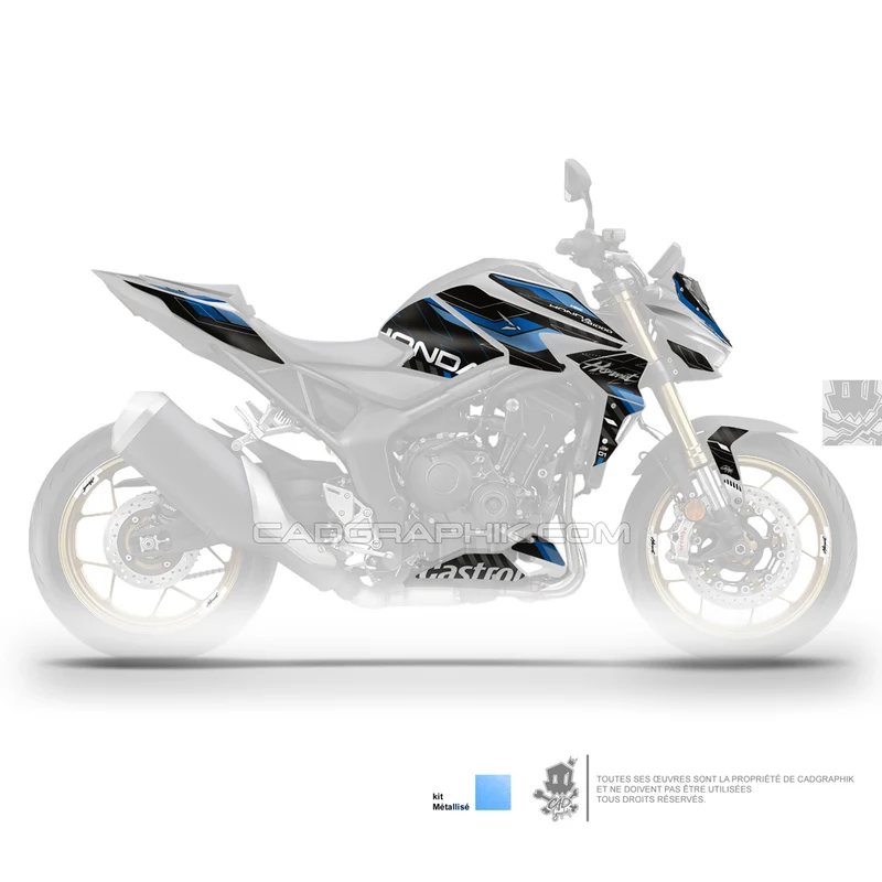 KIT DÉCO HONDA CB1000 HORNET CLASSIX - BLACK