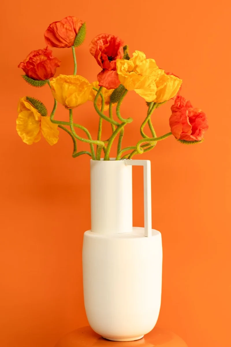 Kunstblumenstrauß Poppy Paradise
