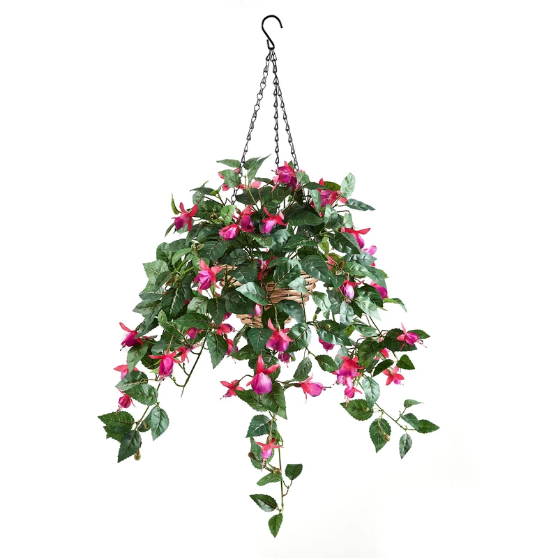 Künstliche Hänge-Fuchsie – Calanthia | 80 cm