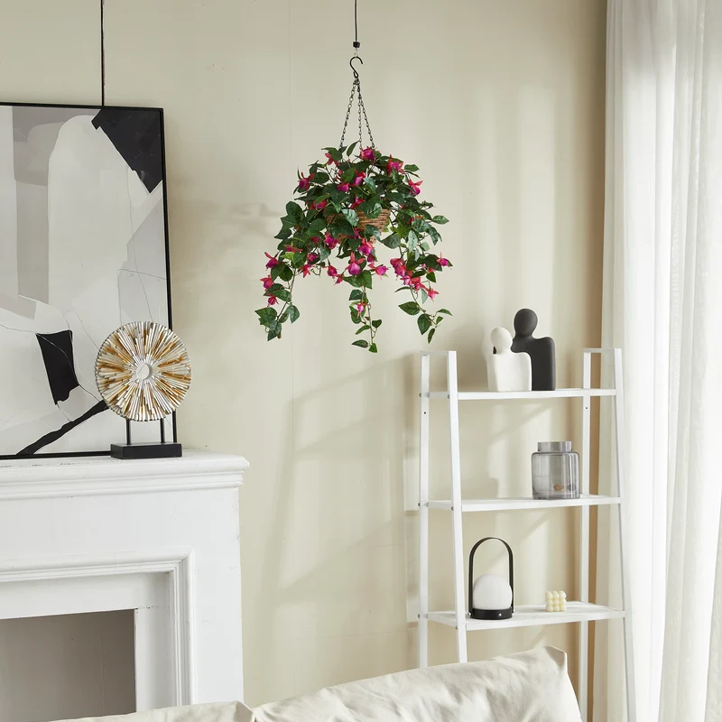 Künstliche Hänge-Fuchsie – Calanthia | 80 cm