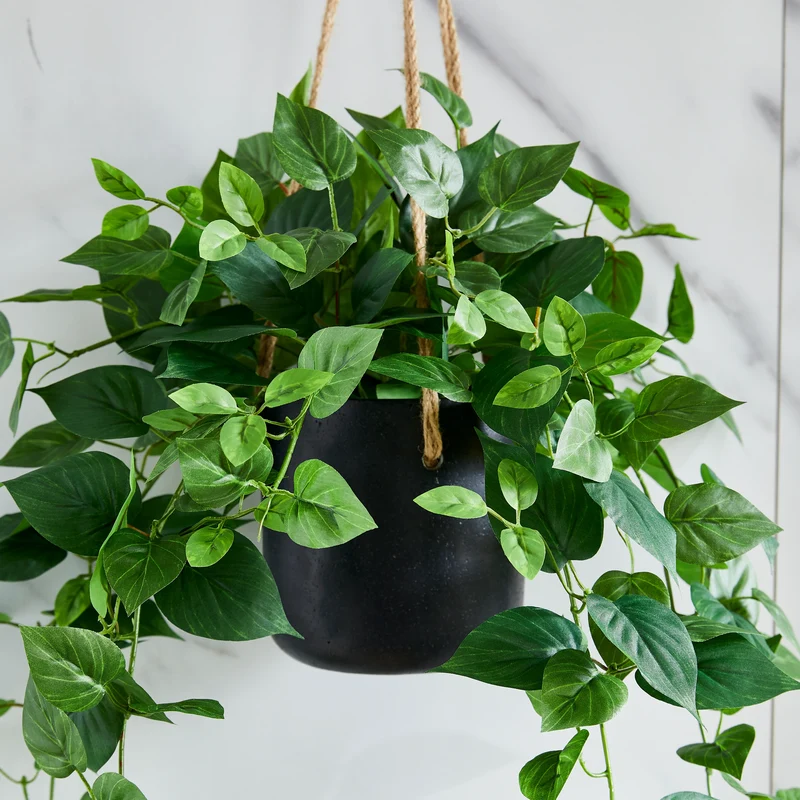 Künstlicher Hänge-Pothos – Melusine | 80 cm