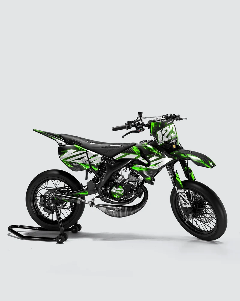 STORMX - Kit deco YAMAHA DT 50cc - Vert