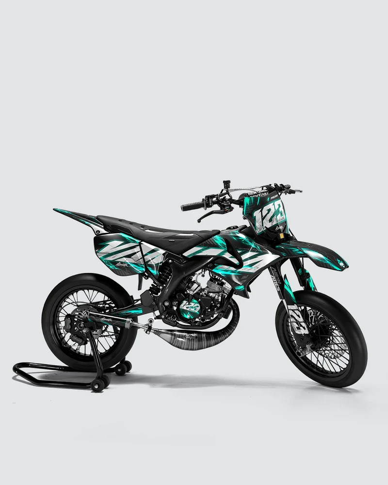 STORMX - Kit deco YAMAHA DT 50cc - Turquoise