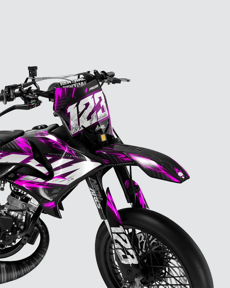 STORMX - Kit deco YAMAHA DT 50cc - Rose