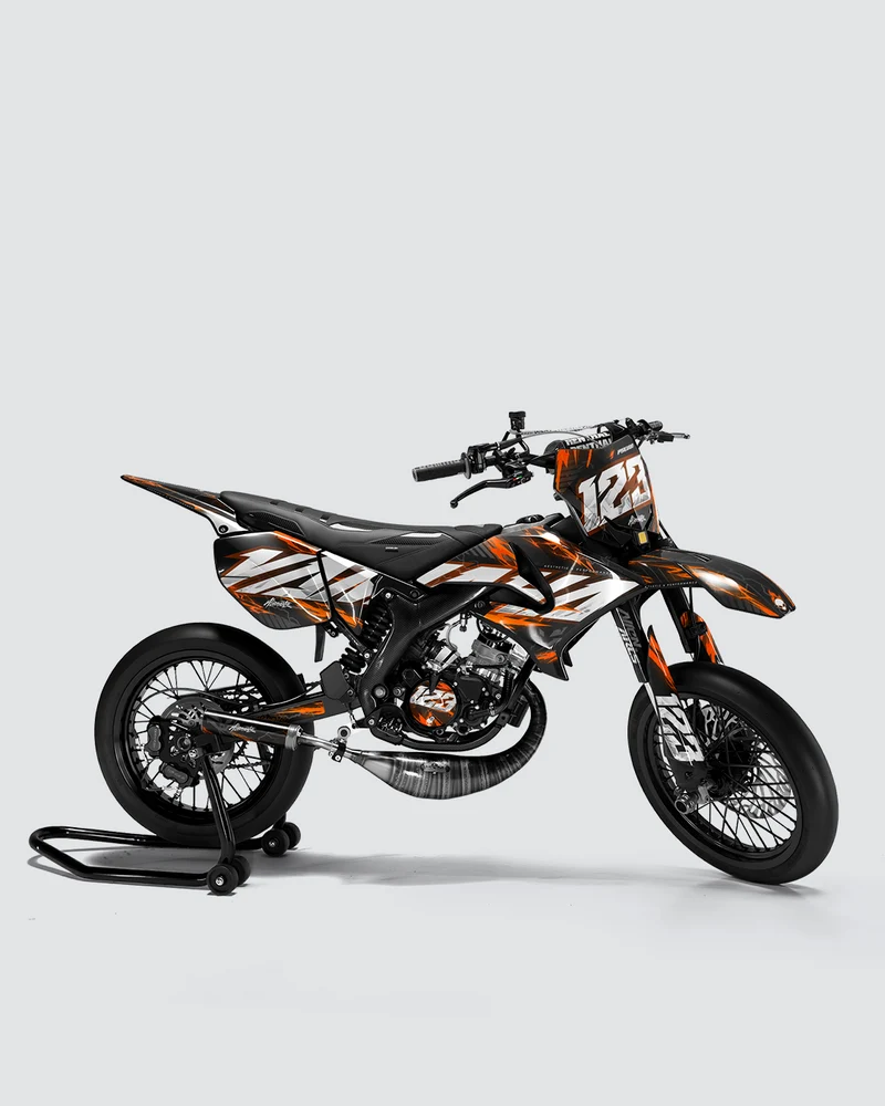 STORMX - Kit deco YAMAHA DT 50cc - Orange