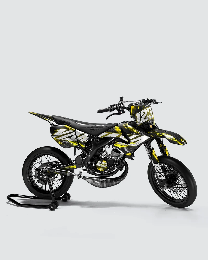 STORMX - Kit deco YAMAHA DT 50cc - Jaune