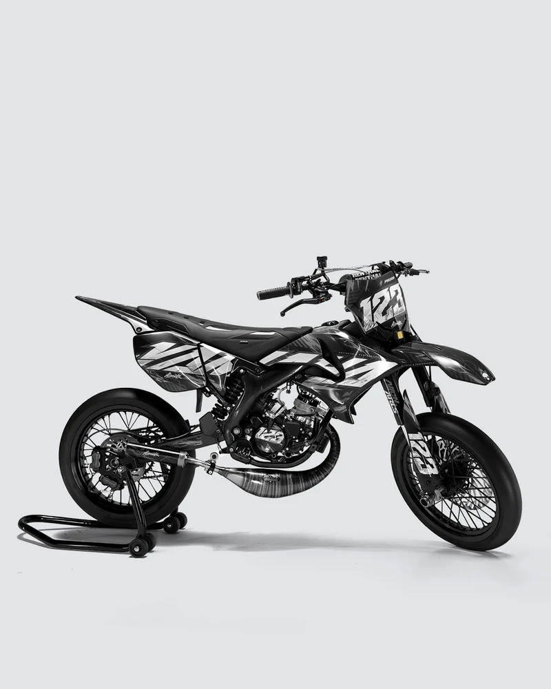 STORMX - Kit deco YAMAHA DT 50cc - Blanc