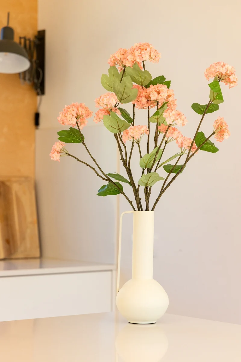 Kunstblumenstrauß Viburnum Vibes Pink