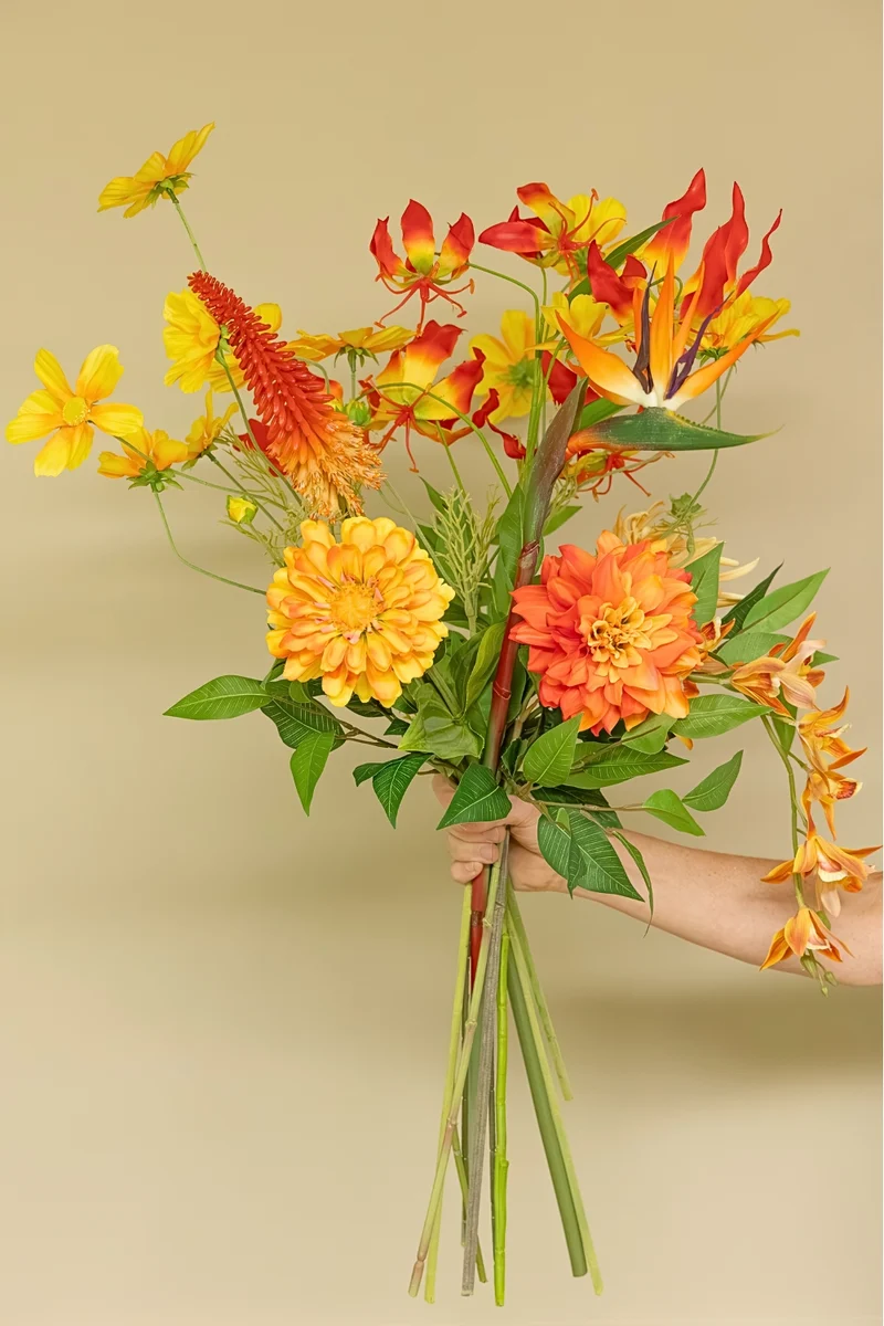 Kunstblumenstrauß Tropical Treasure
