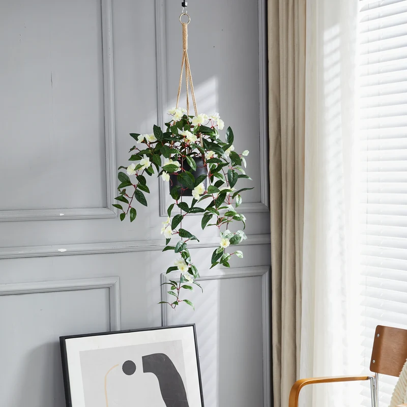 Künstlicher Hänge-Jasmin – Florina | 80 cm