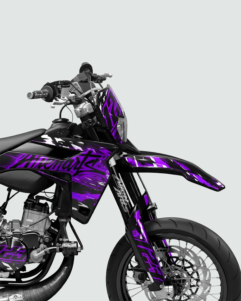 ROGUE - Kit deco SHERCO 50cc - Violet