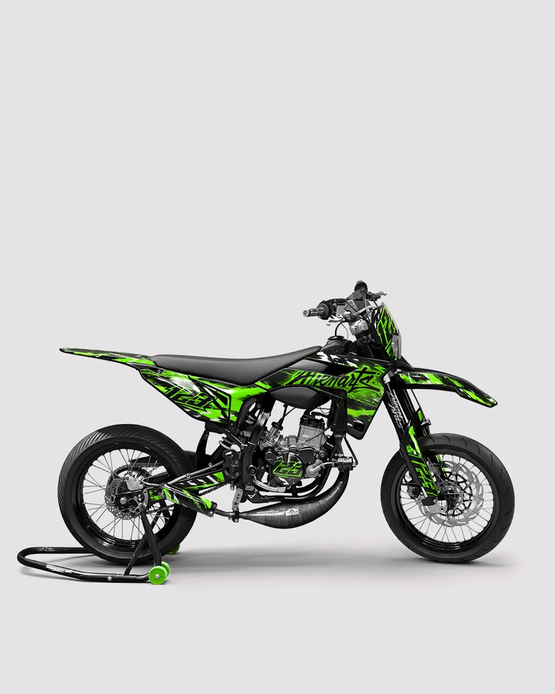 ROGUE - Kit deco SHERCO 50cc - Vert