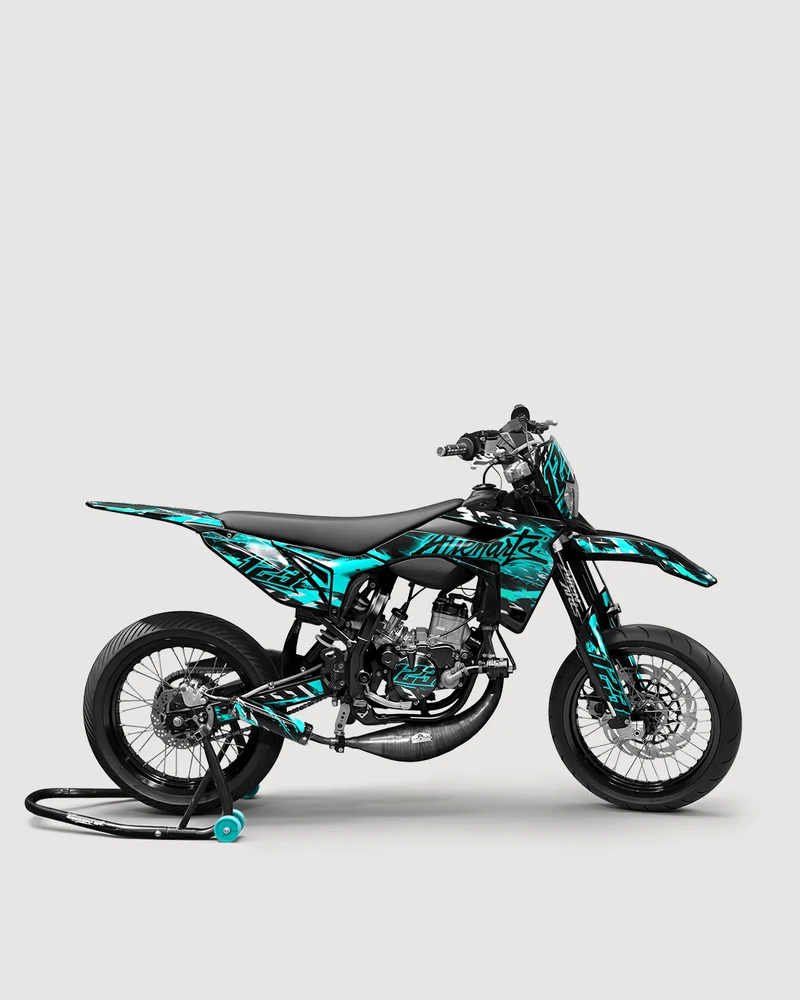 ROGUE - Kit deco SHERCO 50cc - Turquoise