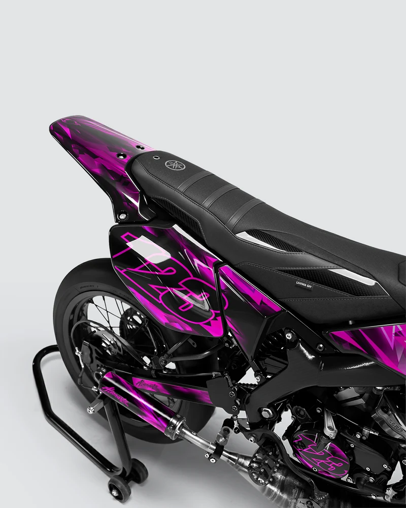 RUSH - Kit deco YAMAHA DT 50cc - Rose