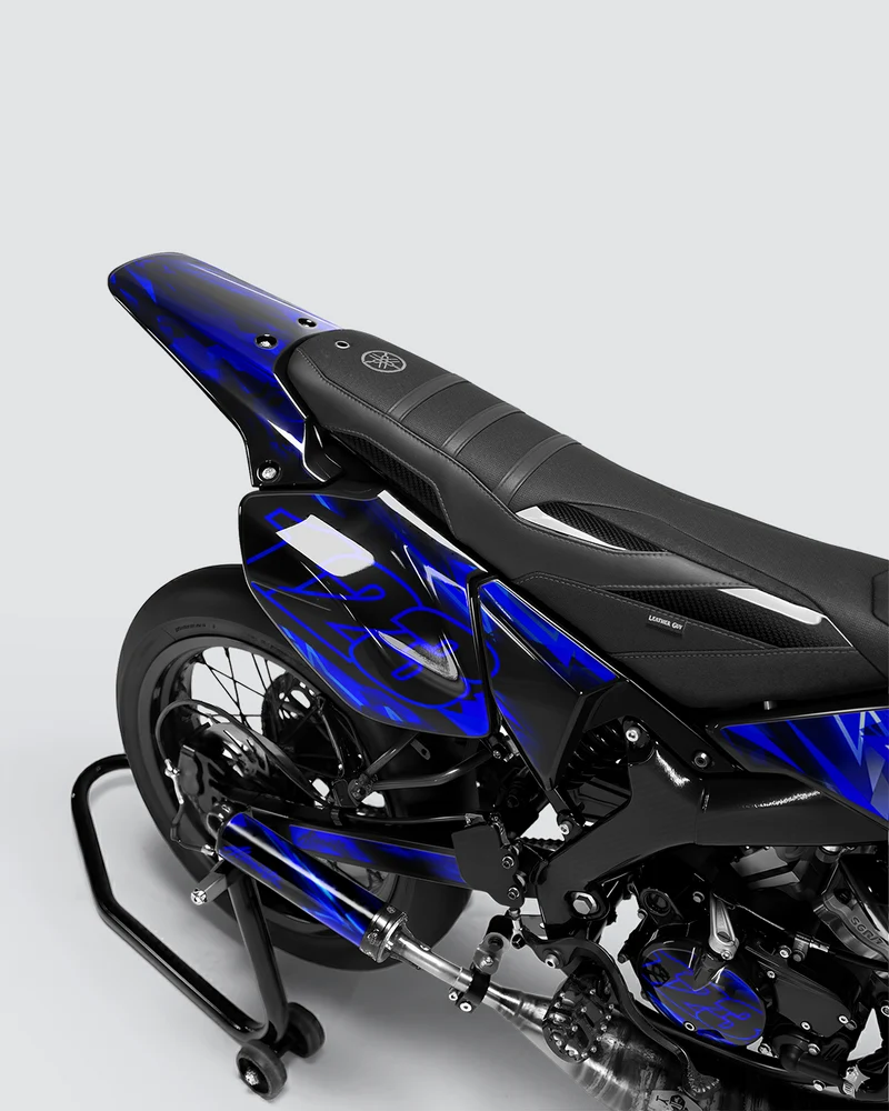 RUSH - Kit deco YAMAHA DT 50cc - Bleu