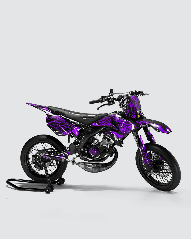 ROGUE - Kit deco YAMAHA DT 50cc - Violet