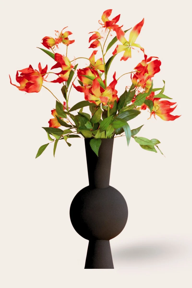 Kunstblumenstrauß Glorious Gloriosa