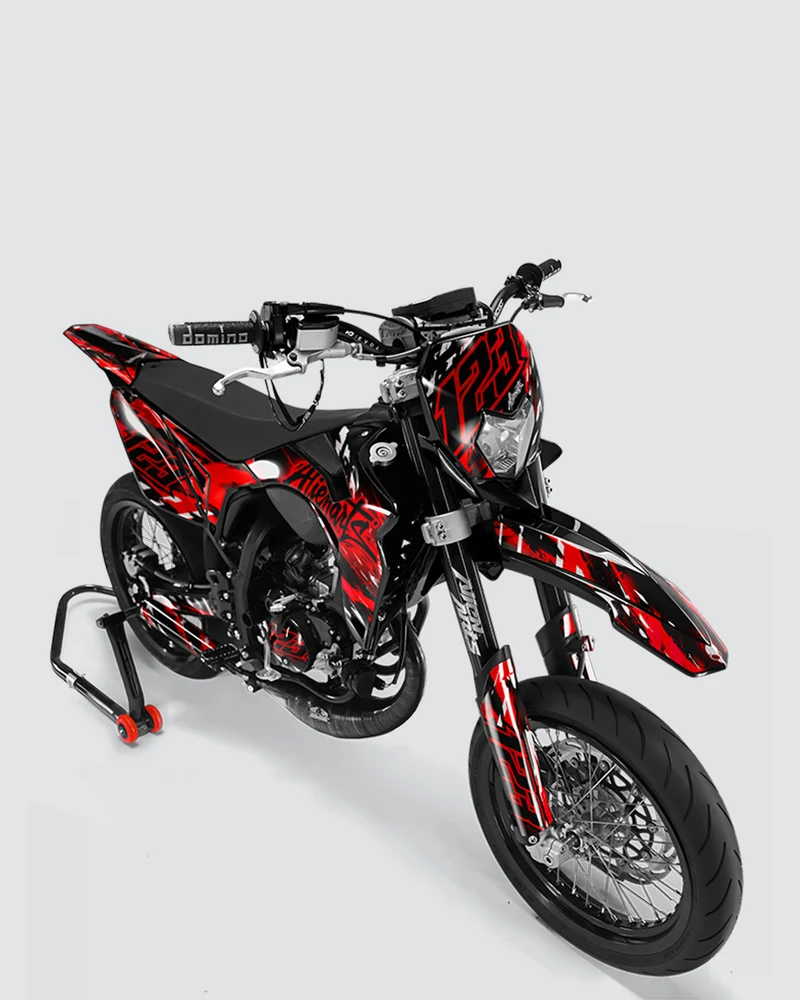 ROGUE - Kit deco SHERCO 50cc - Rouge