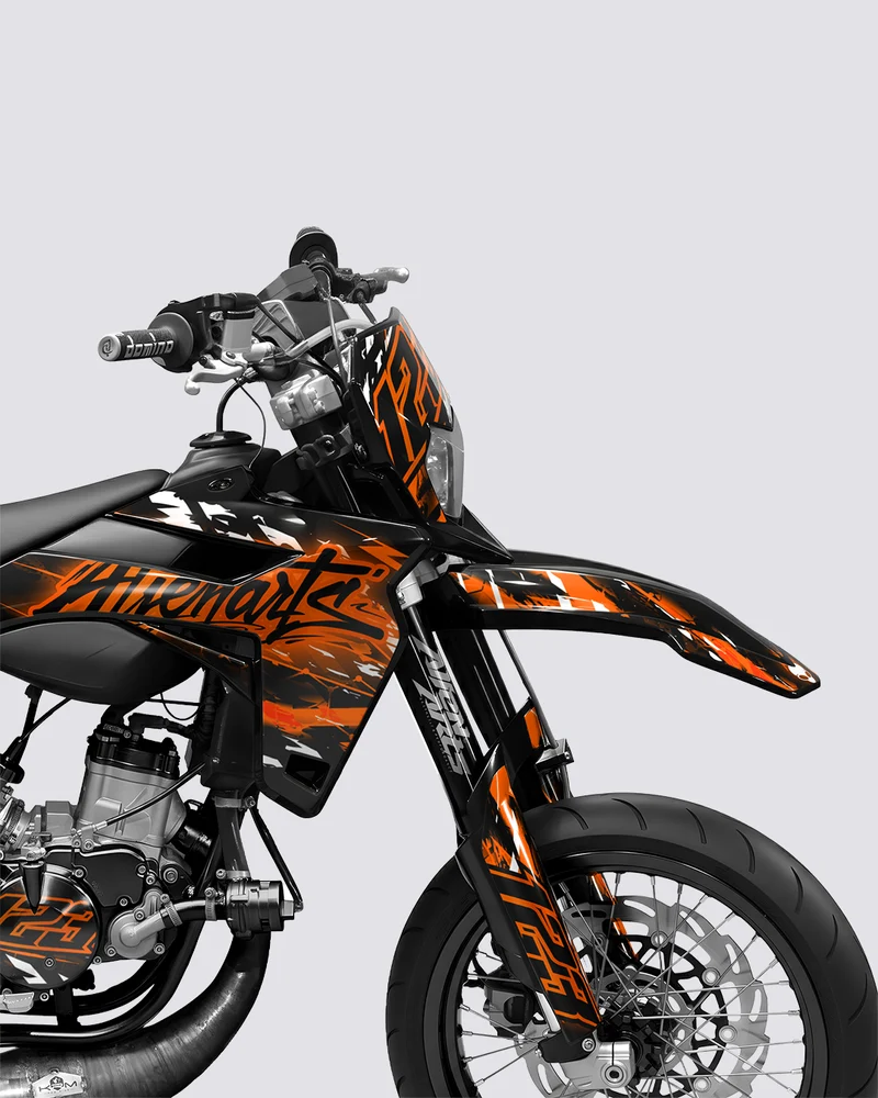 ROGUE - Kit deco SHERCO 50cc - Orange
