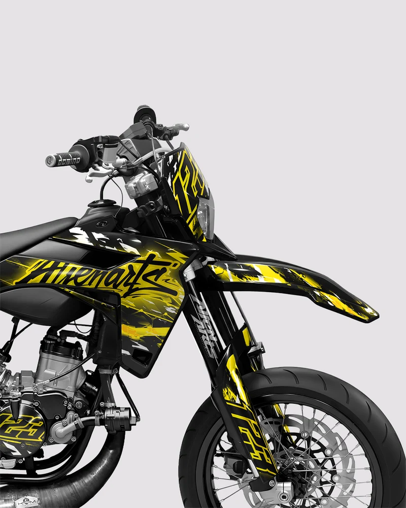 ROGUE - Kit deco SHERCO 50cc - Jaune