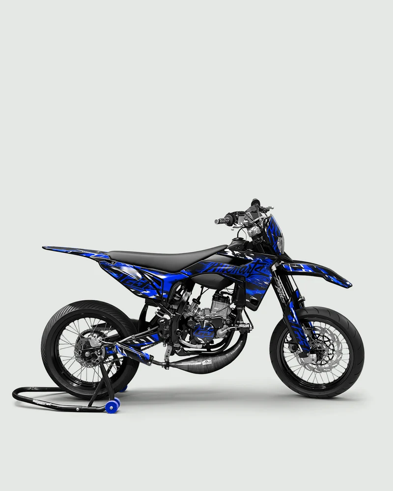 ROGUE - Kit deco SHERCO 50cc - Bleu
