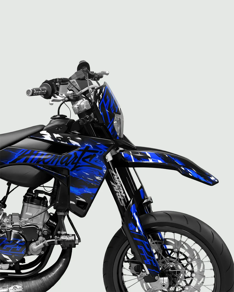ROGUE - Kit deco SHERCO 50cc - Bleu