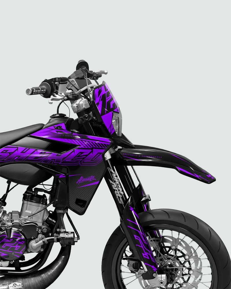 REAPER - Kit deco SHERCO 50cc - Violet