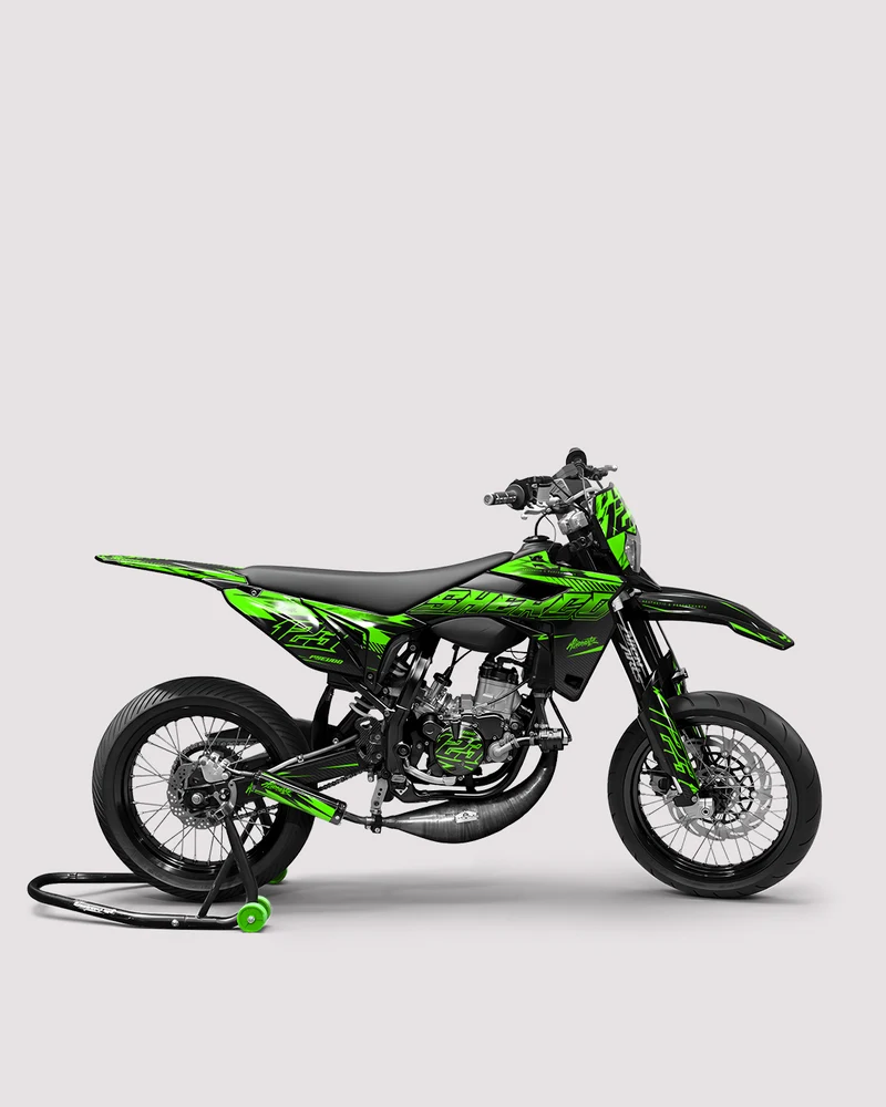 REAPER - Kit deco SHERCO 50cc - Vert