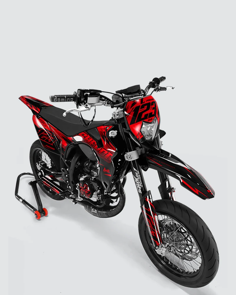 REAPER - Kit deco SHERCO 50cc - Rouge