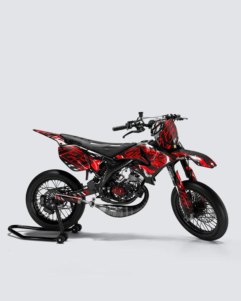 ROGUE - Kit deco YAMAHA DT 50cc - Rouge