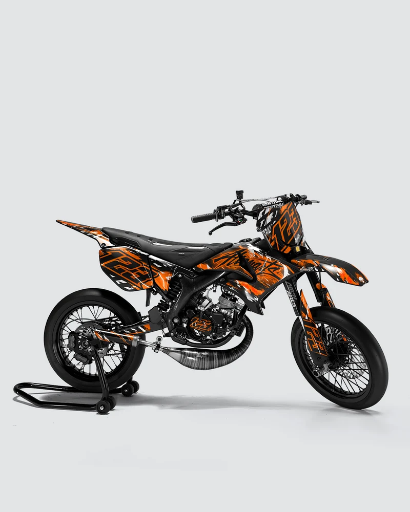 ROGUE - Kit deco YAMAHA DT 50cc - Orange