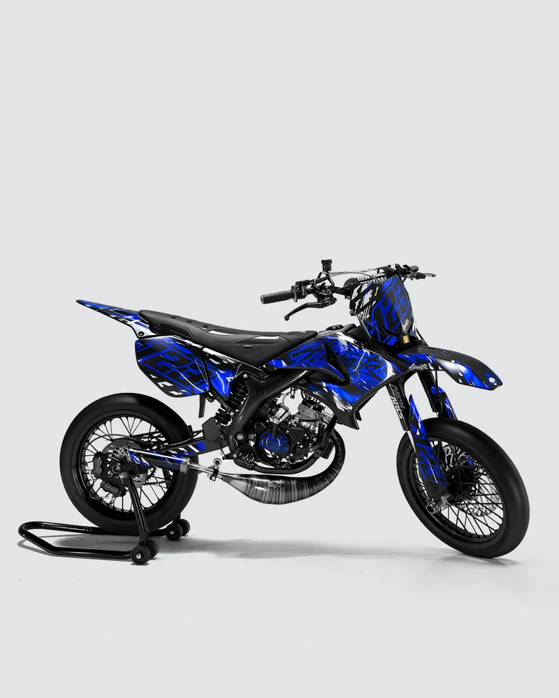 ROGUE - Kit deco YAMAHA DT 50cc - Bleu