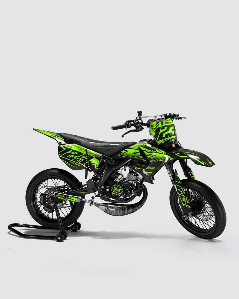 REAPER - Kit deco YAMAHA DT 50cc - Vert