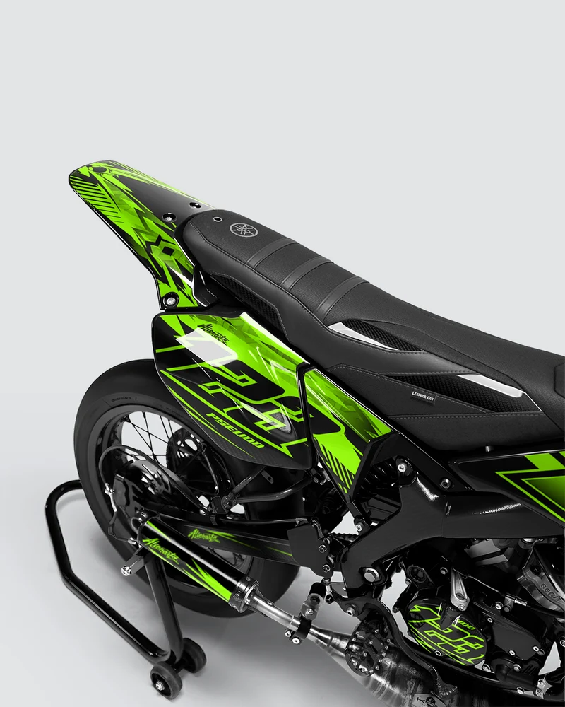 REAPER - Kit deco YAMAHA DT 50cc - Vert