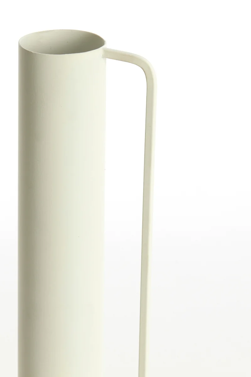 Vase Panzano 28 x 12 cm Creme