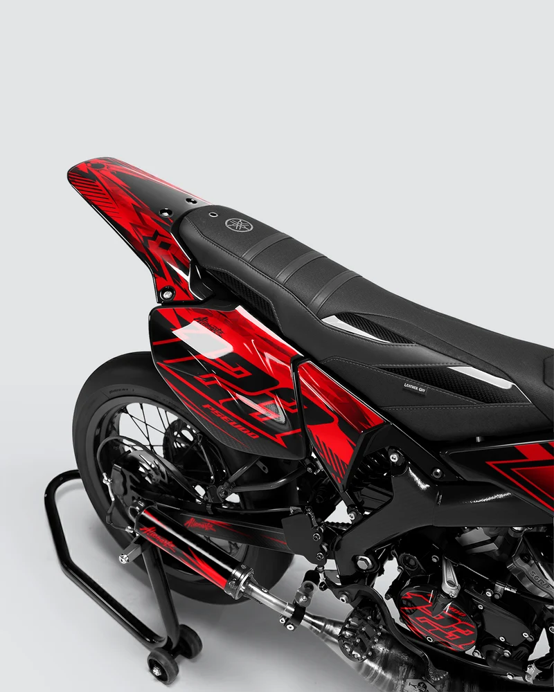 REAPER - Kit deco YAMAHA DT 50cc - Rouge