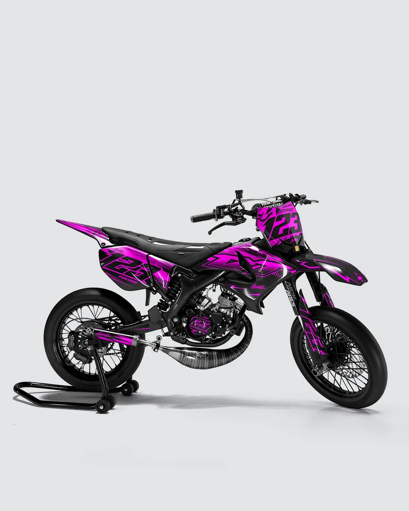 REAPER - Kit deco YAMAHA DT 50cc - Rose