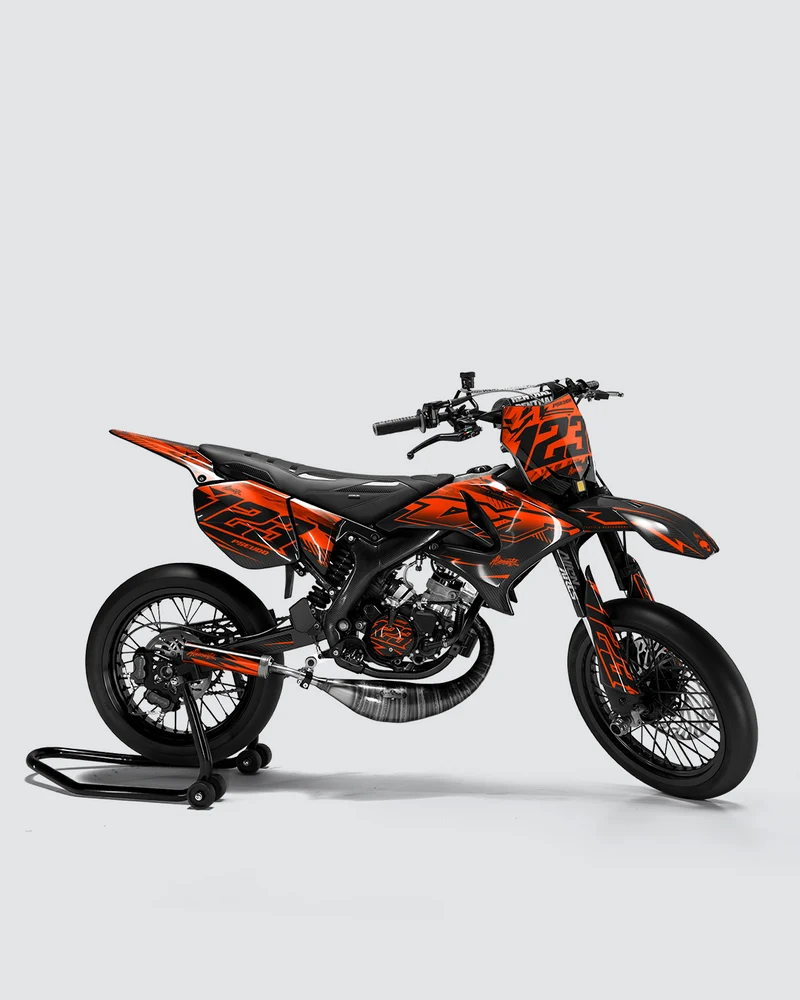 REAPER - Kit deco YAMAHA DT 50cc - Orange