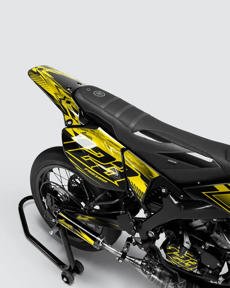 REAPER - Kit deco YAMAHA DT 50cc - Jaune
