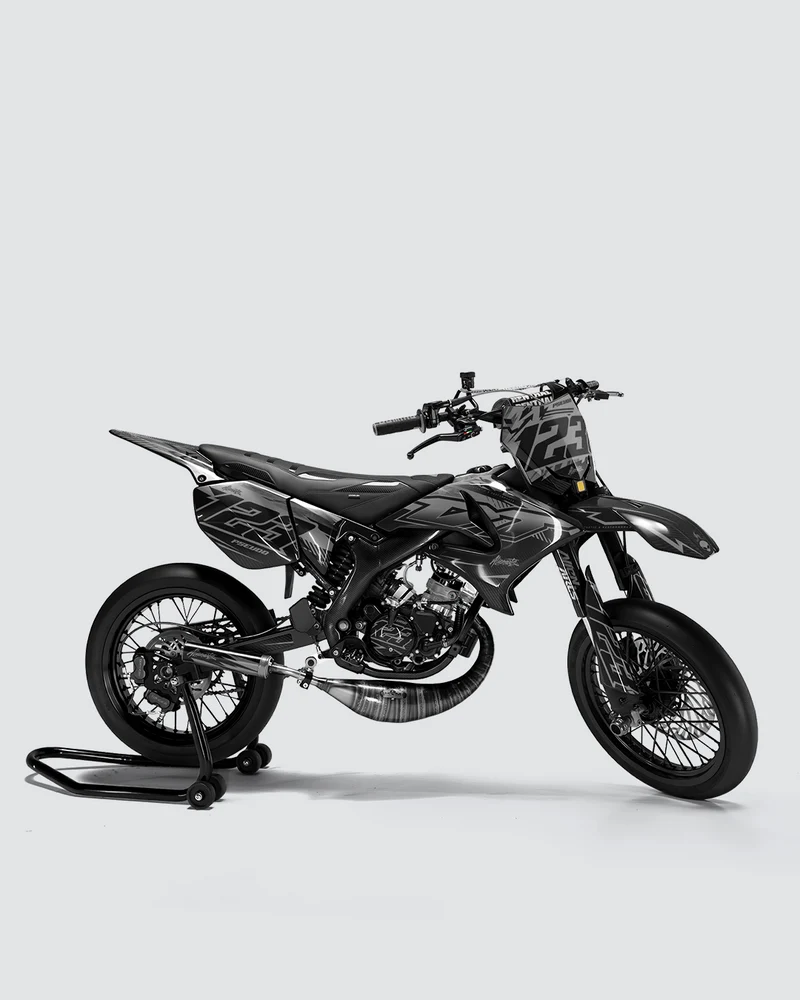 REAPER - Kit deco YAMAHA DT 50cc - Blanc