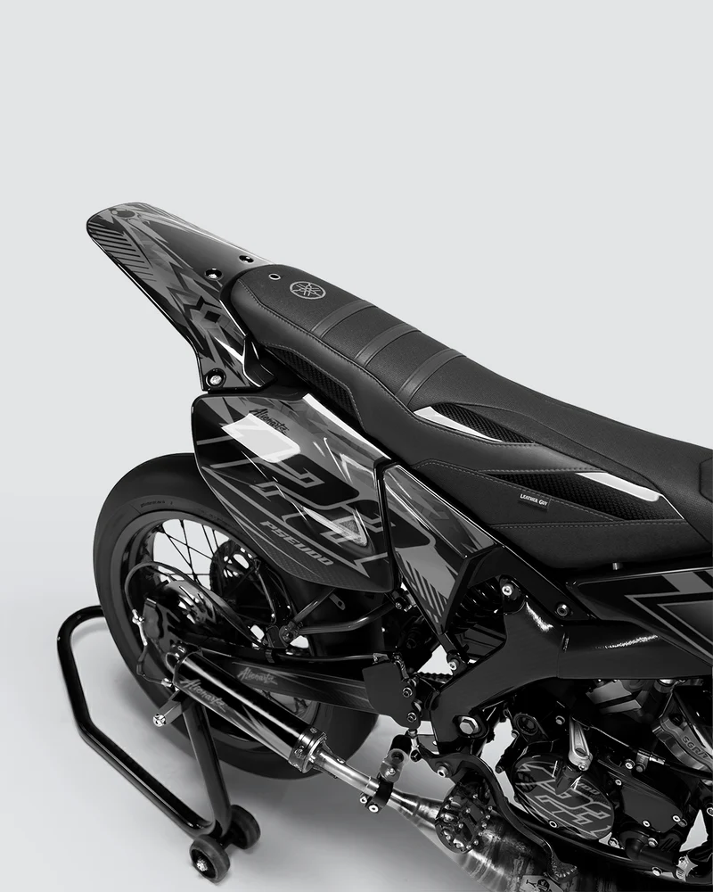 REAPER - Kit deco YAMAHA DT 50cc - Blanc