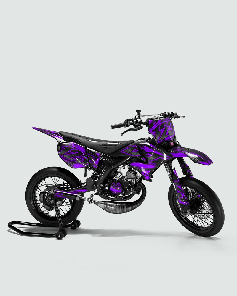 RAZOR - Kit deco YAMAHA DT 50cc - Violet