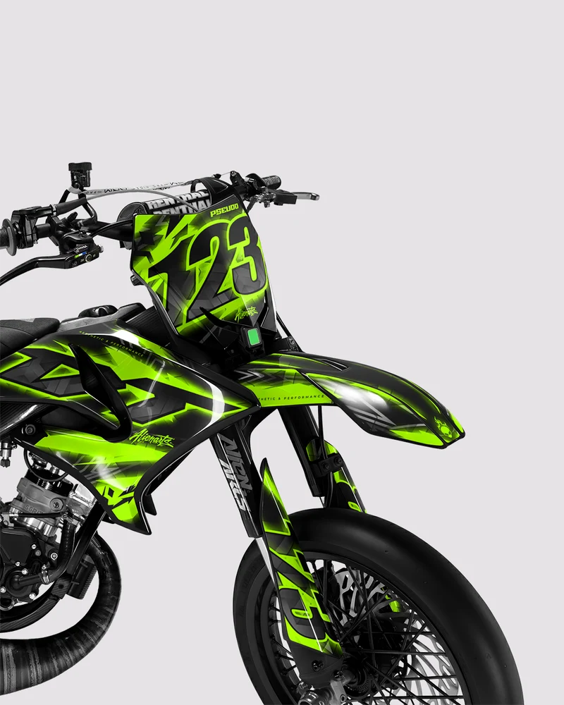 RAZOR - Kit deco YAMAHA DT 50cc - Vert