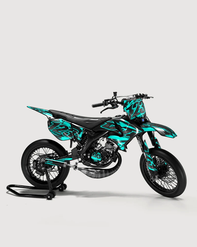 RAZOR - Kit deco YAMAHA DT 50cc - Turquoise