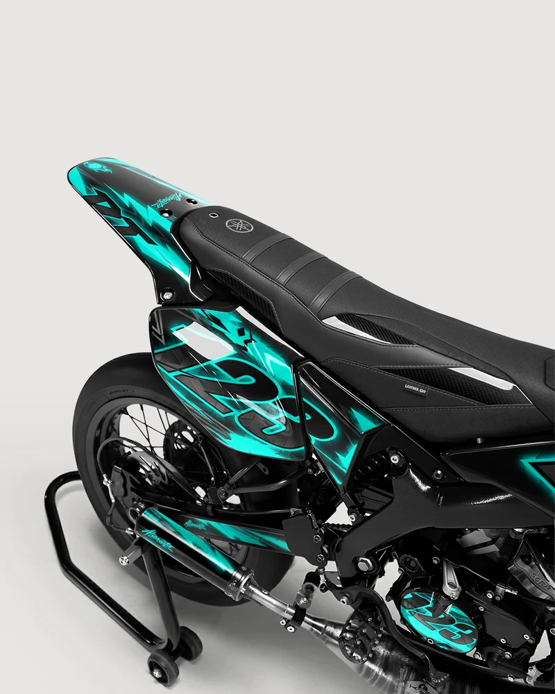 RAZOR - Kit deco YAMAHA DT 50cc - Turquoise