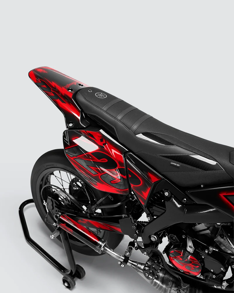 RAZOR - Kit deco YAMAHA DT 50cc - Rouge