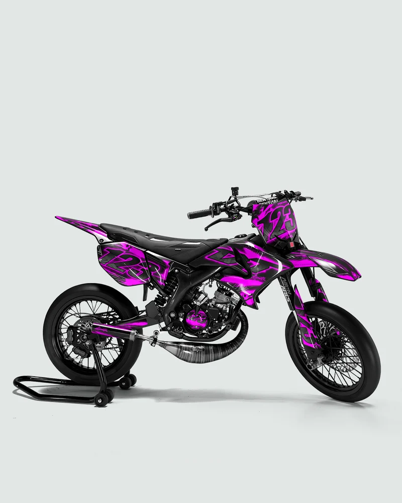 RAZOR - Kit deco YAMAHA DT 50cc - Rose